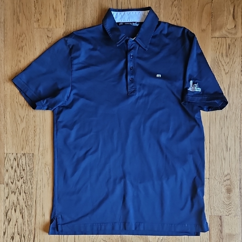 Travis Mathew Navy Polo Shirt